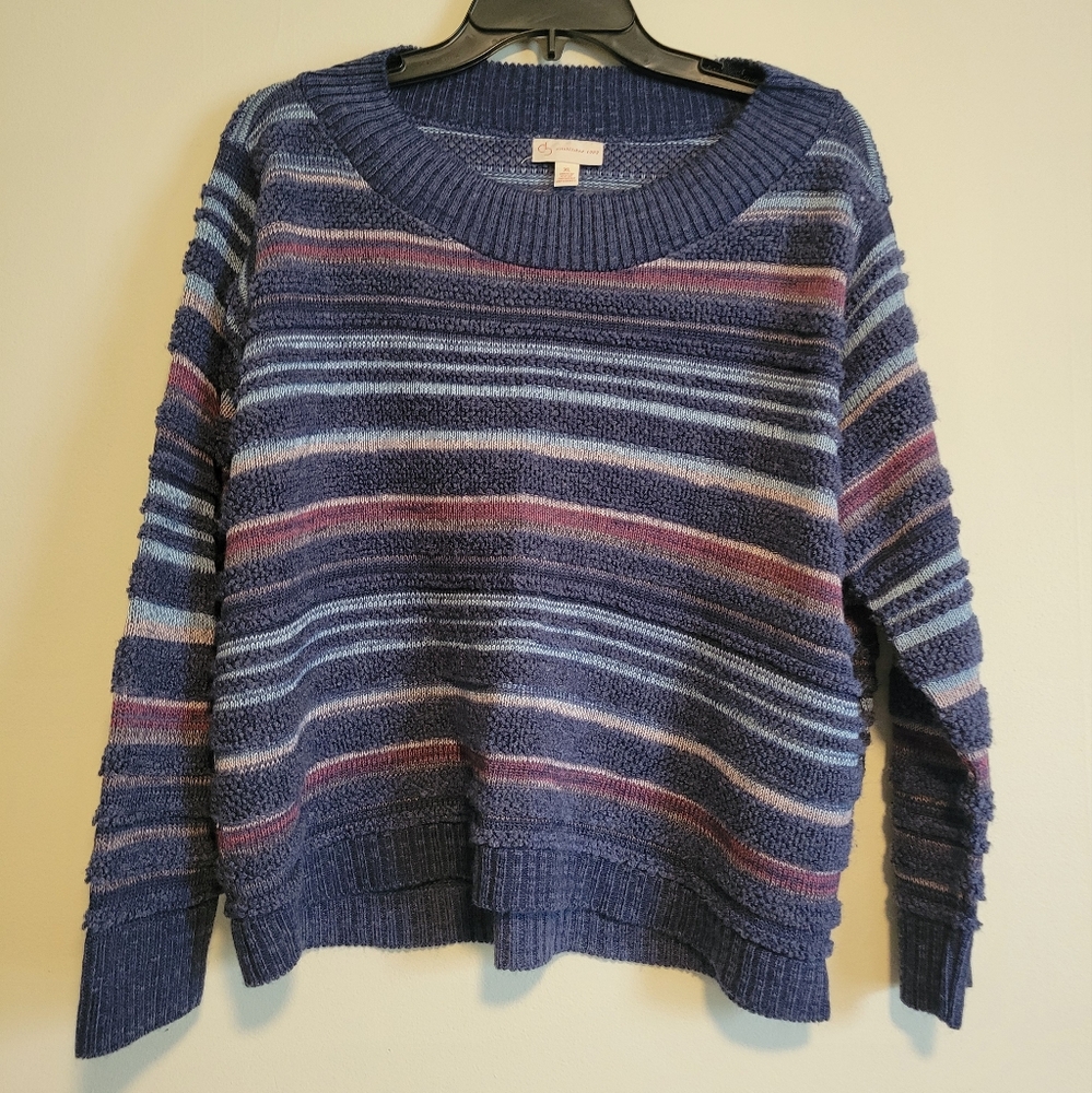 Dressbarn Striped Sweater Size XL